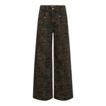 CamouCC Denim Wide Jeans - Camouflage - Co'couture