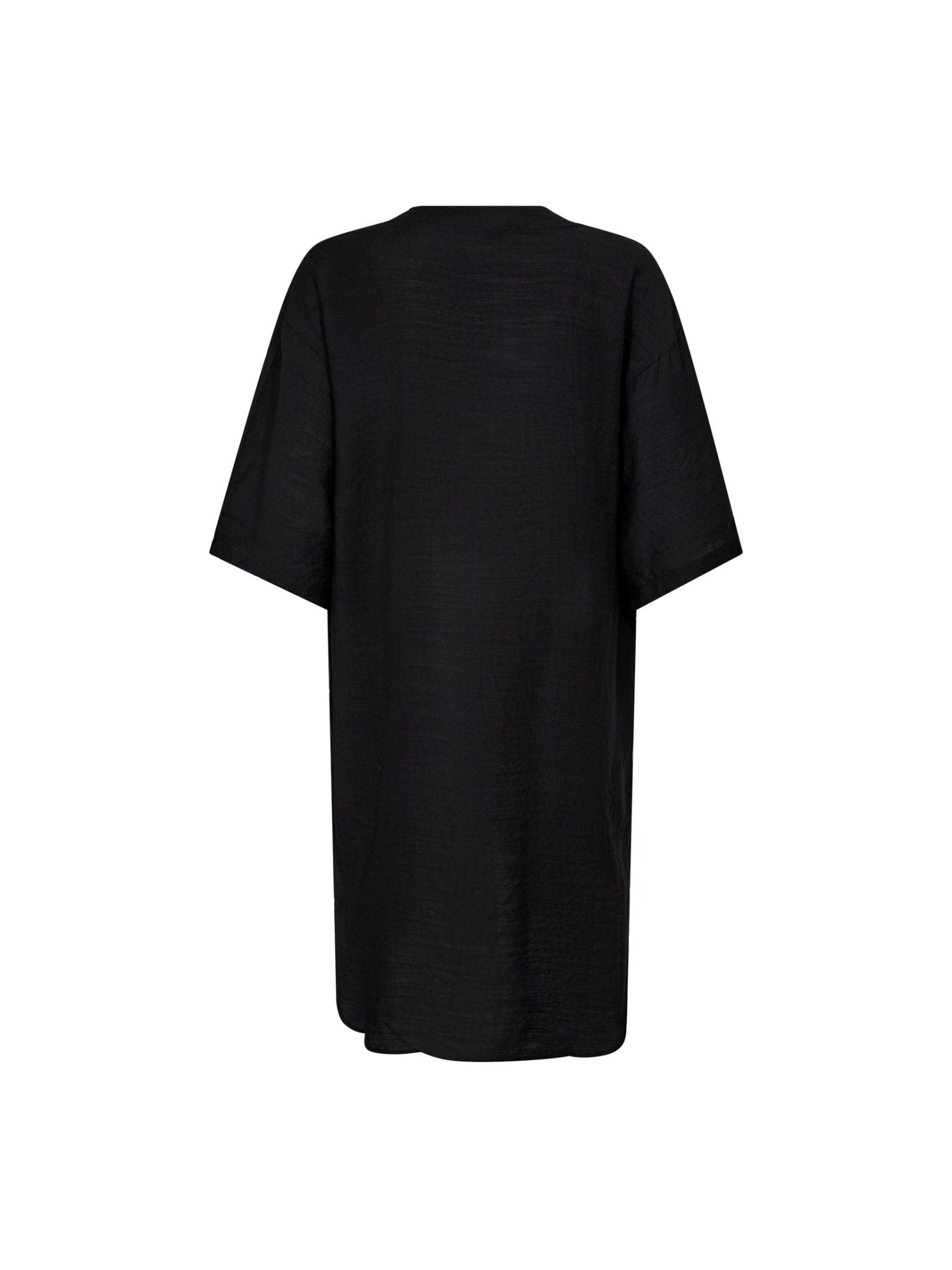 CarynCC Pleat Tunic Dress - Black - Co'couture