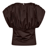 CattiaCC Top - Dark Brown - Co'couture