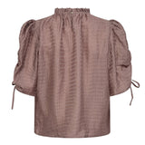 CharlieCC SS Puff Blouse - Old Rose - Co'couture