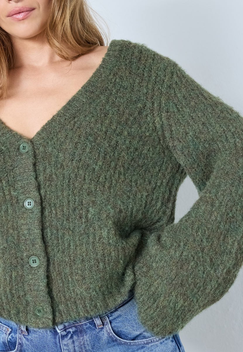 CharlieCC V - Cardigan - Military Olive - Co'couture