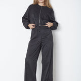 CloverCC Dot Balloon Jacket - Black - Co'couture