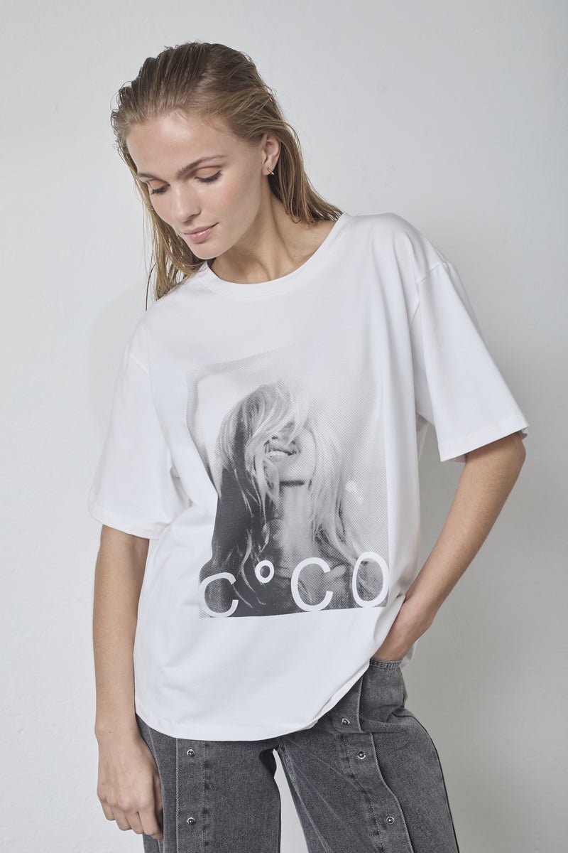 CocoCC Chic Box Tee - White - Co'couture