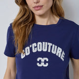 CocoutureCC Logo Tee - Navy - Co'couture