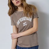 CocoutureCC Logo Tee - Walnut - Co'couture