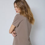 CocoutureCC Logo Tee - Walnut - Co'couture