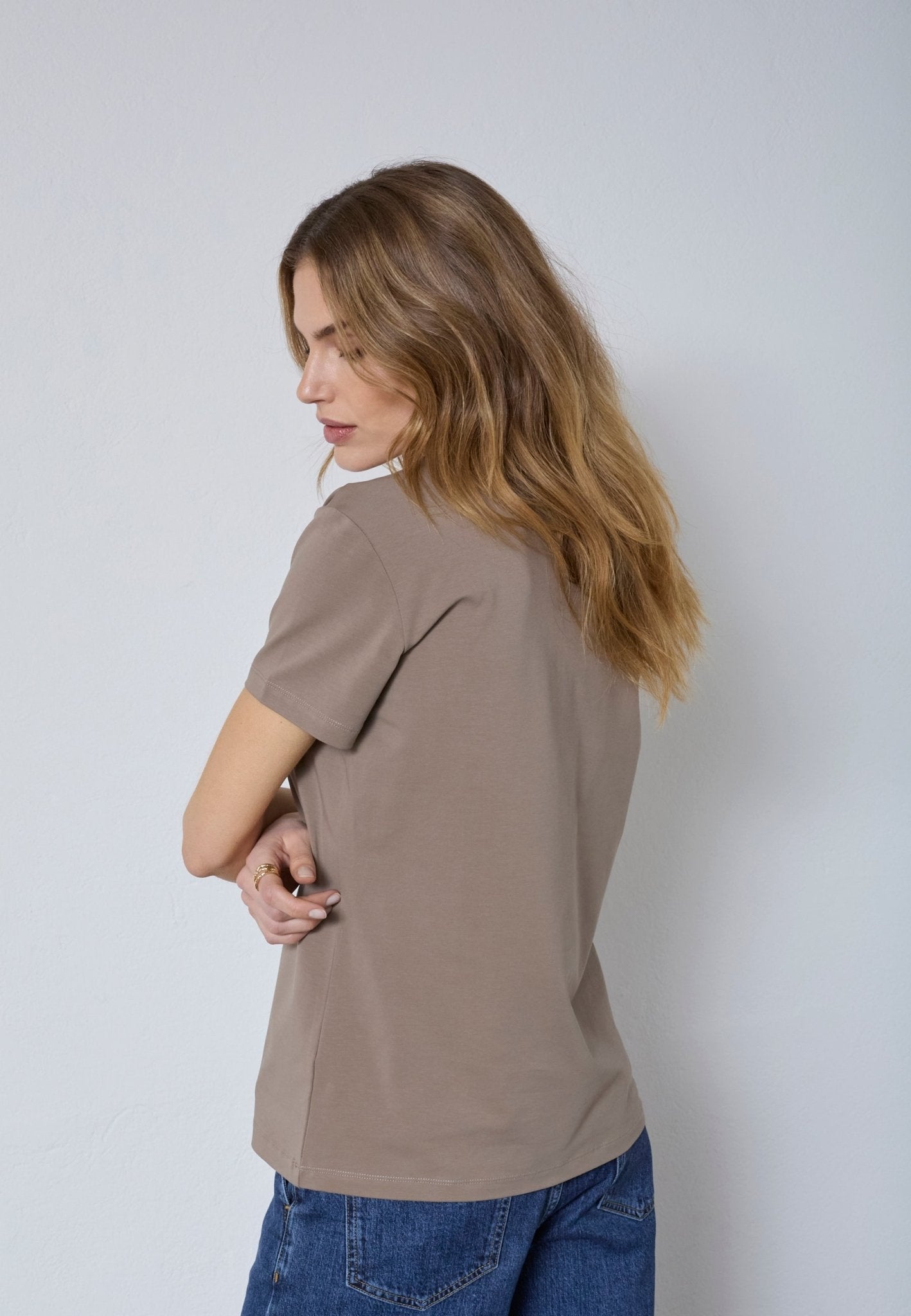 CocoutureCC Logo Tee - Walnut - Co'couture