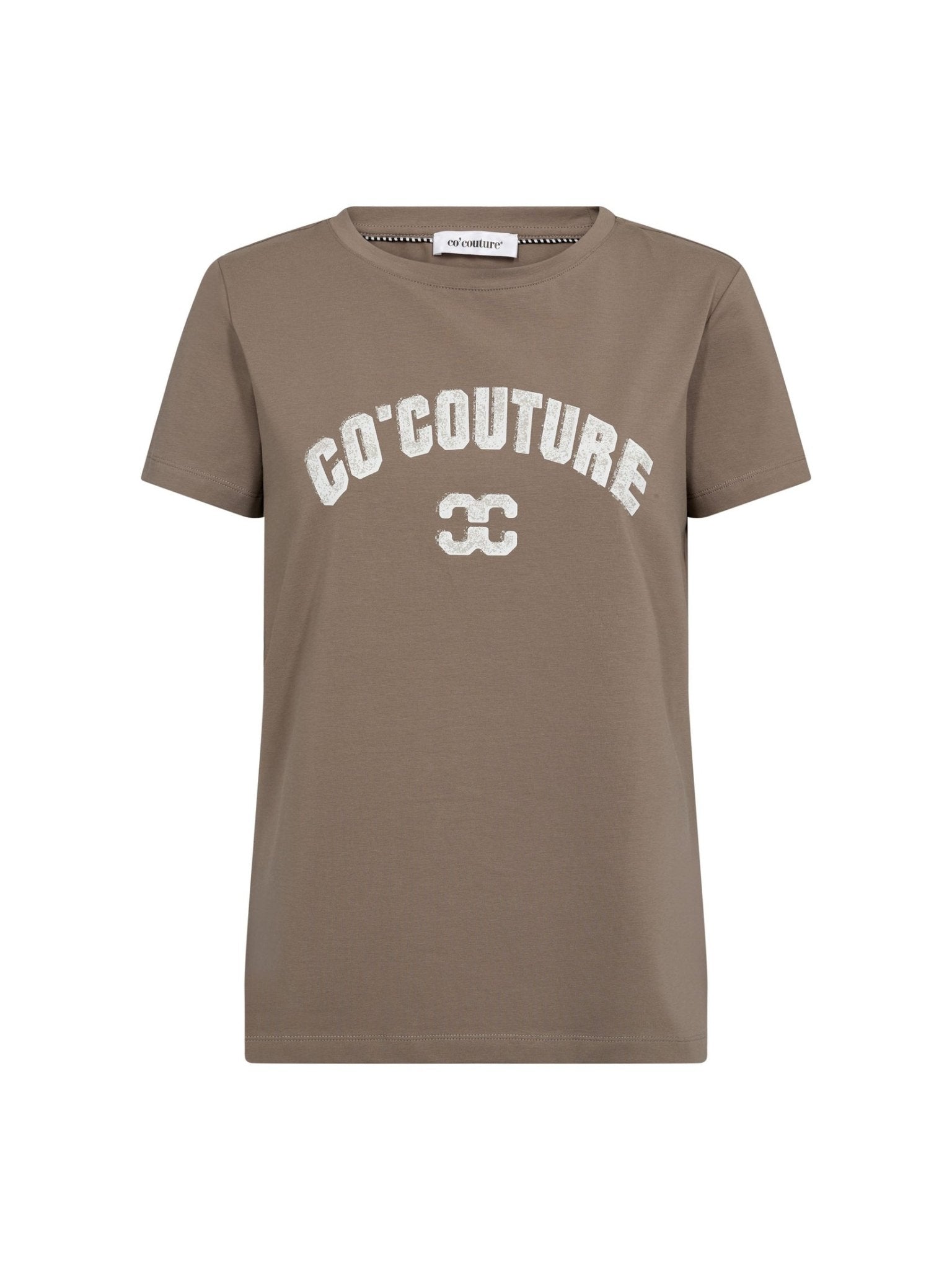 CocoutureCC Logo Tee - Walnut - Co'couture