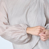 ConnyCC Drape Blouse - Mink - Co'couture