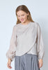 ConnyCC Drape Blouse - Mink