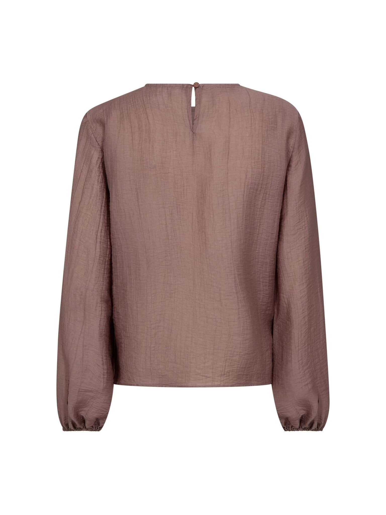 ConnyCC Drape Blouse - Old Rose - Co'couture