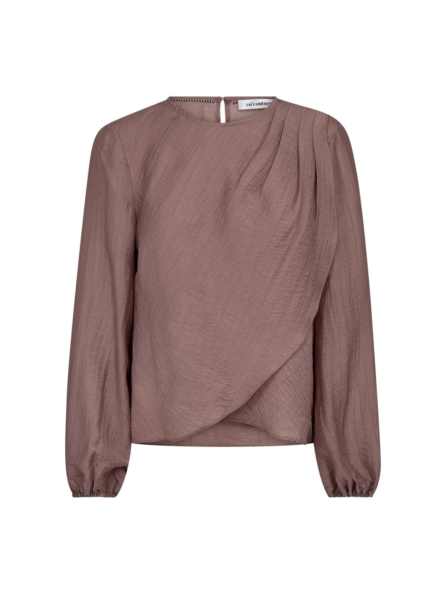 ConnyCC Drape Blouse - Old Rose - Co'couture