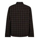 CoraCC Check Frill Shirt - Black - Co'couture