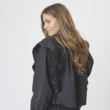 CottonCC Crisp Frill Blouse - Black - Co'couture