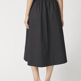 CottonCC Crisp Midi Skirt - Black - Co'couture