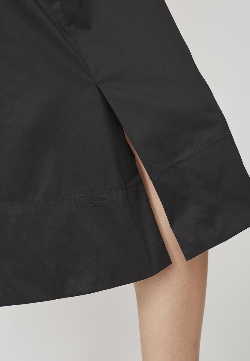 CottonCC Crisp Midi Skirt - Black - Co'couture