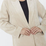 DaisyCC Cord Blazer - Sand - Co'couture