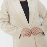 DaisyCC Cord Blazer - Sand - Co'couture