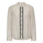 DallyCC Dot Shirt - Off white - Co'couture