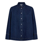 DelinaCC Denim LS Shirt - Navy Denim - Co'couture