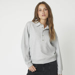 DengiCC Polo Sweat - Pale Grey - Co'couture