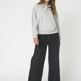 DengiCC Polo Sweat - Pale Grey - Co'couture