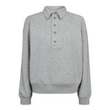 DengiCC Polo Sweat - Pale Grey - Co'couture