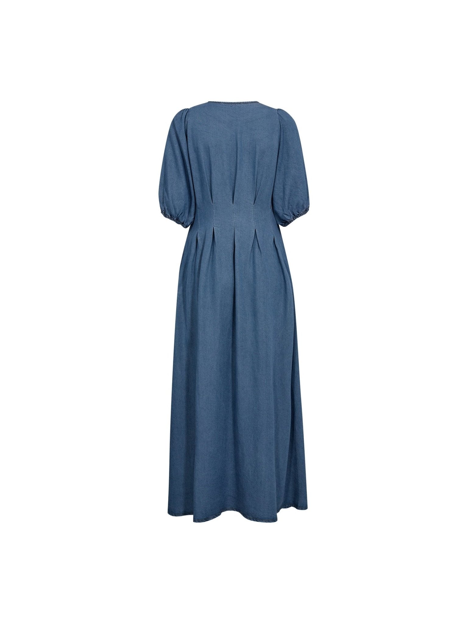 DenimCC Pleat Dress - Denim blue - Co'couture