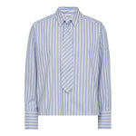 DevinCC Stripe Tie Shirt - Blue - Co'couture