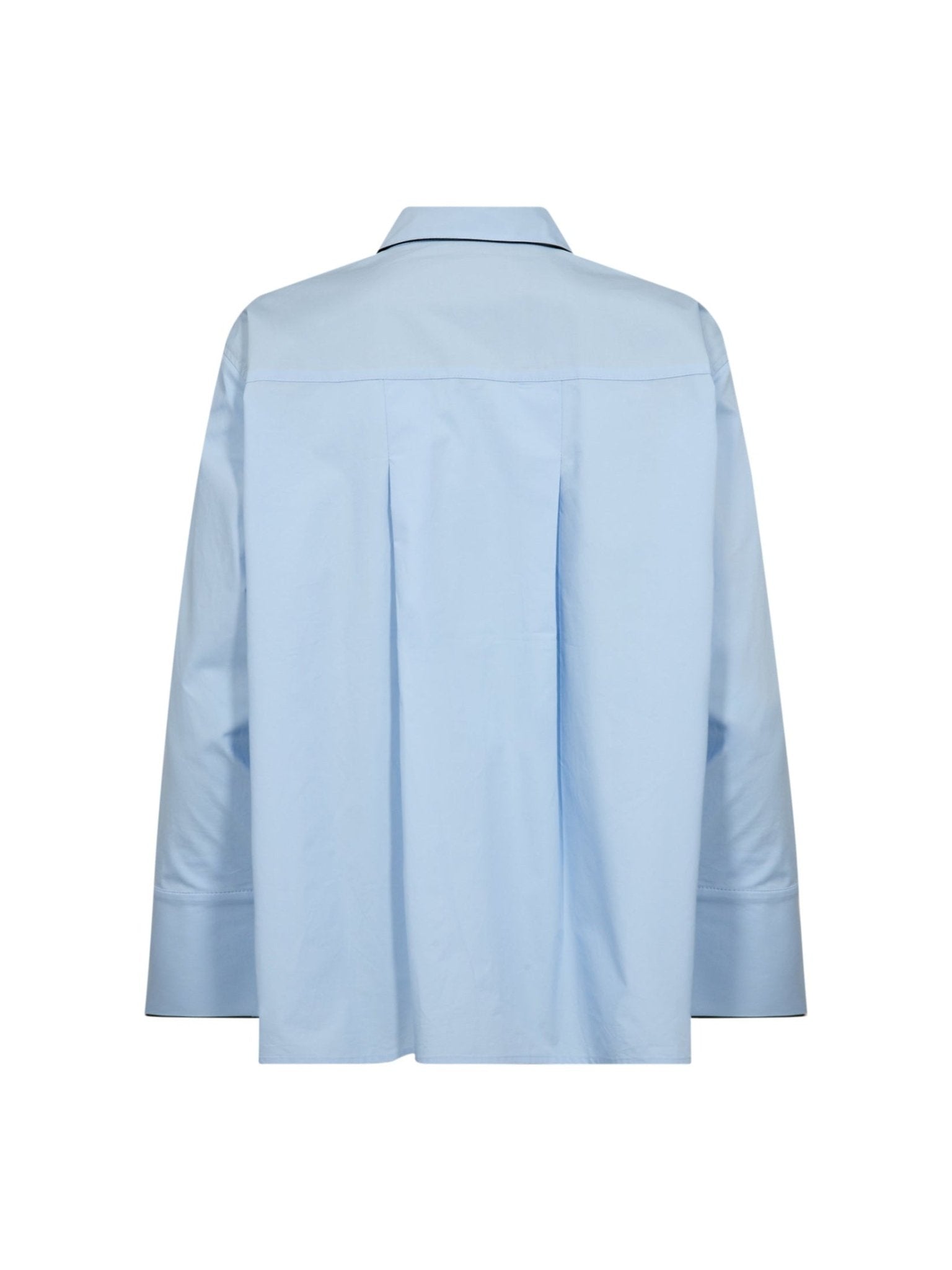 DonnaCC Fold Cuff Shirt - Pale Blue - Co'couture