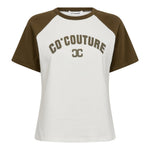 EdgeCC Block Tee - OffWhite Military Olive - Co'couture