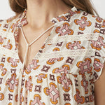 EgyptCC Tie Top - Off white - Co'couture