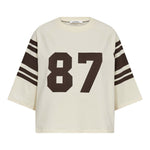 ElyCC 87 Tee Sweat - Bone/Brown - Co'couture