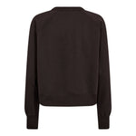 ErisCC Emb Sweat - Dark Brown - Co'couture