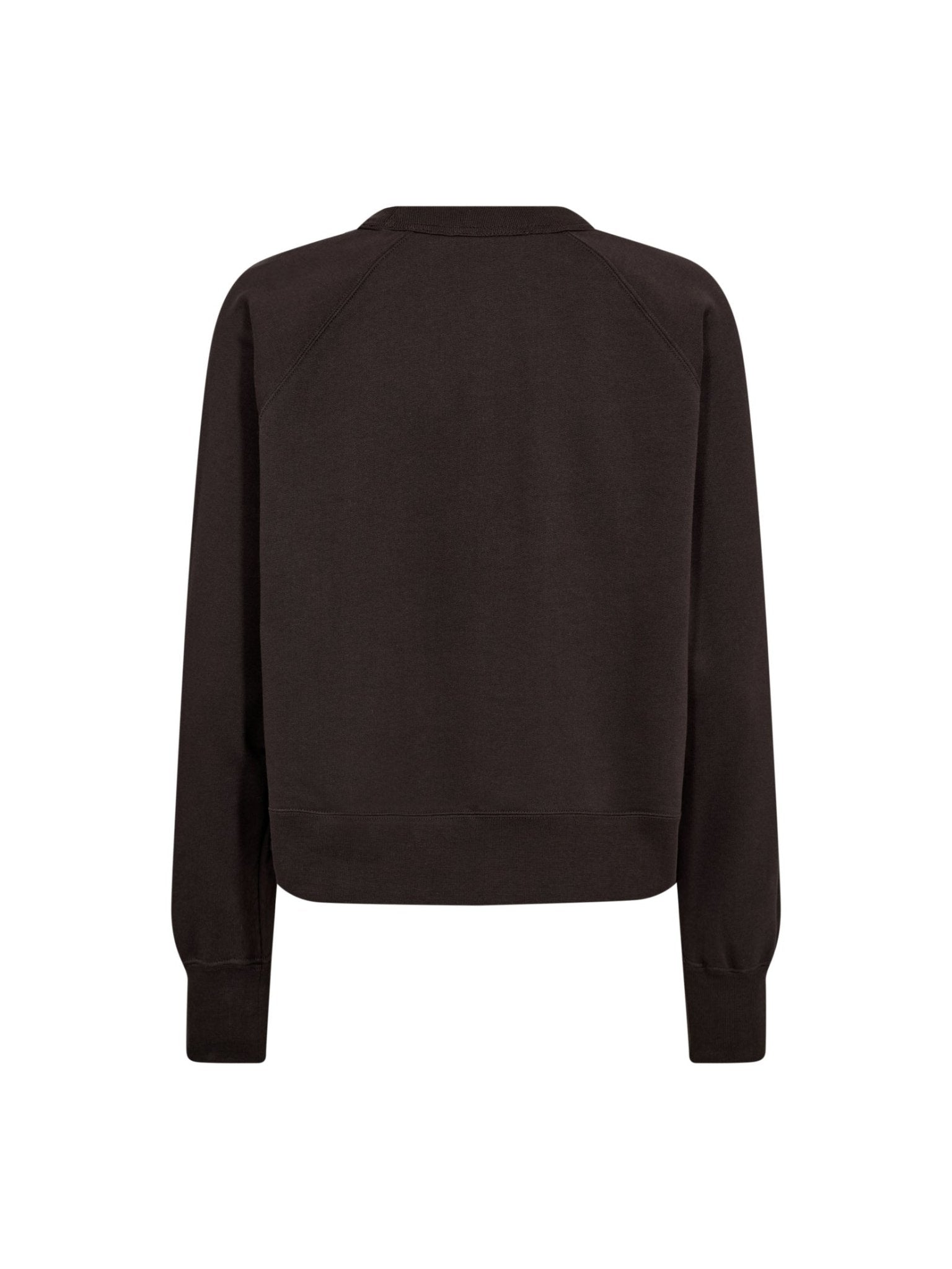 ErisCC Emb Sweat - Dark Brown - Co'couture
