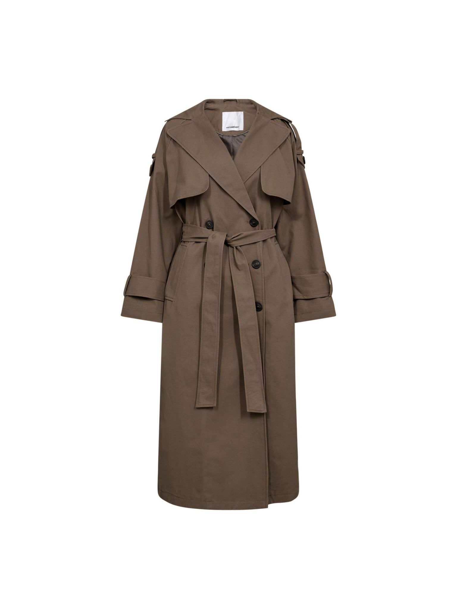 EthanCC Trench Coat - Walnut - Co'couture