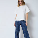 EviCC Lace Tee - White - Co'couture