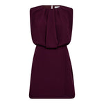 FalconCC Pleat Mini Dress - Plum - Co'couture