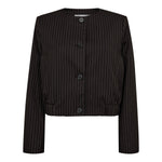 FiaCC Pin Bomber Jacket - Dark Brown - Co'couture