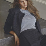 FiaCC Pin Carrot Pant - Dark Brown - Co'couture