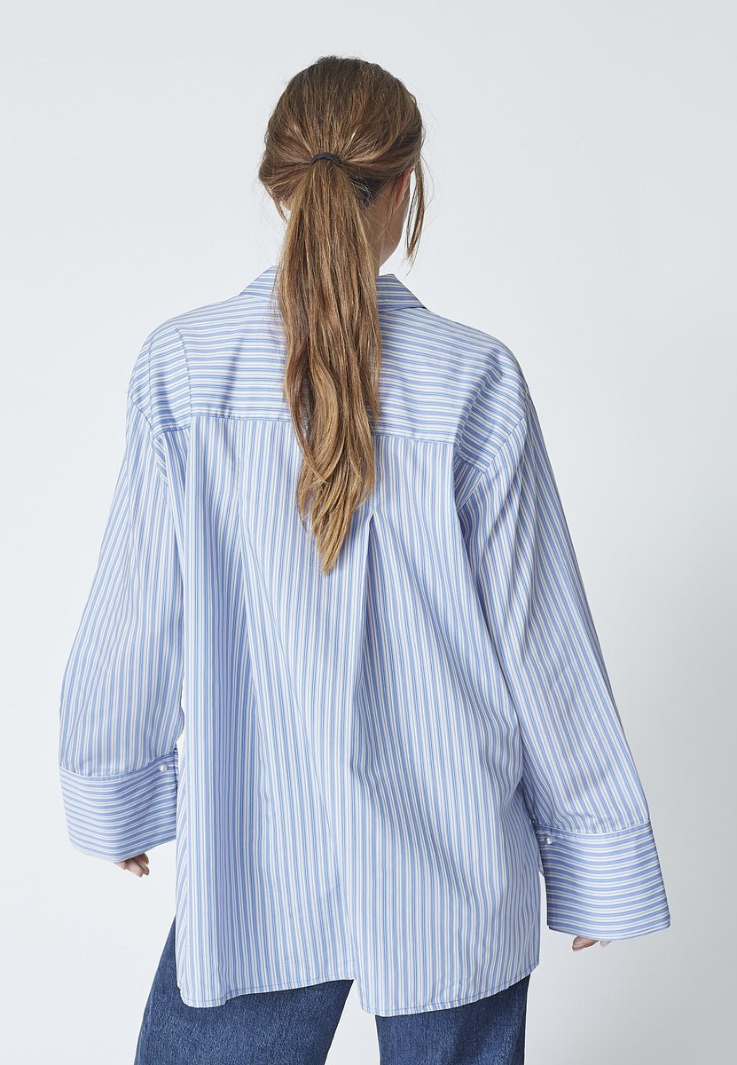 FinaCC Stripe Shirt - Blue - Co'couture