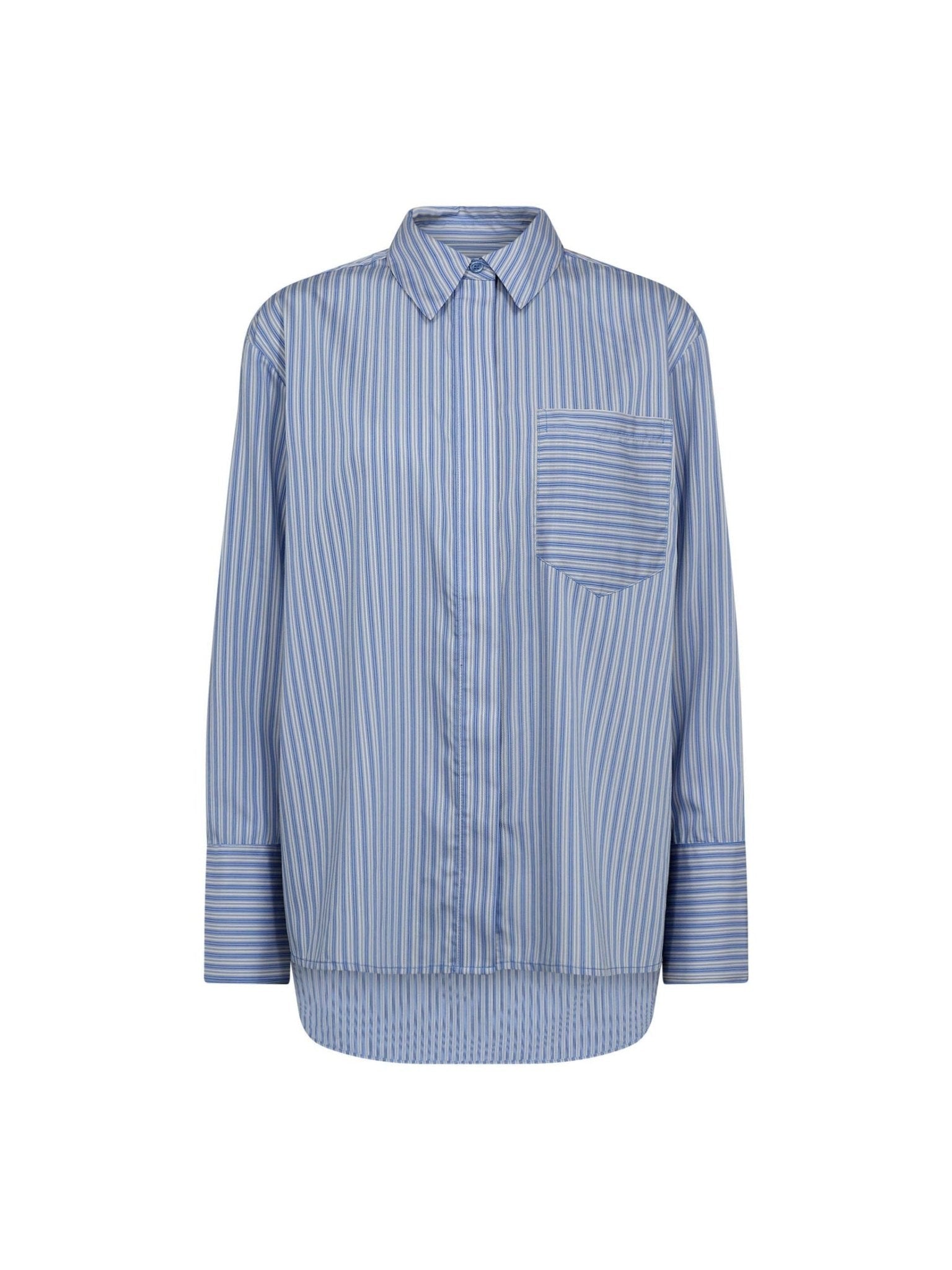 FinaCC Stripe Shirt - Blue - Co'couture