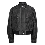 FloydCC Leather Bomber - Black - Co'couture