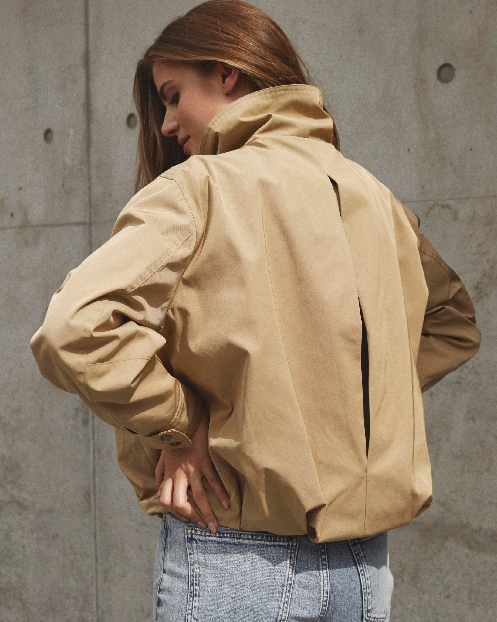 FrancisCC Balloon Jacket - Sand - Co'couture