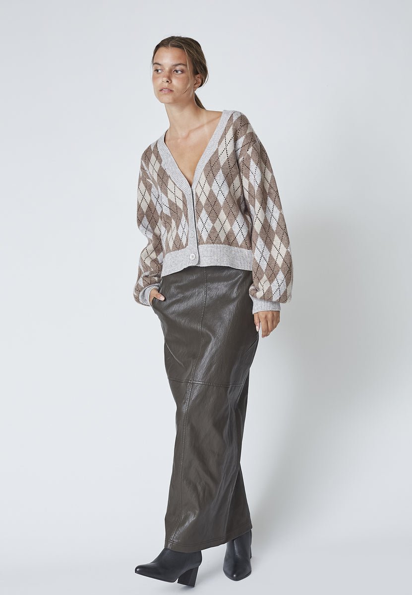 GittCC Floor Skirt - Dark Brown - Co'couture