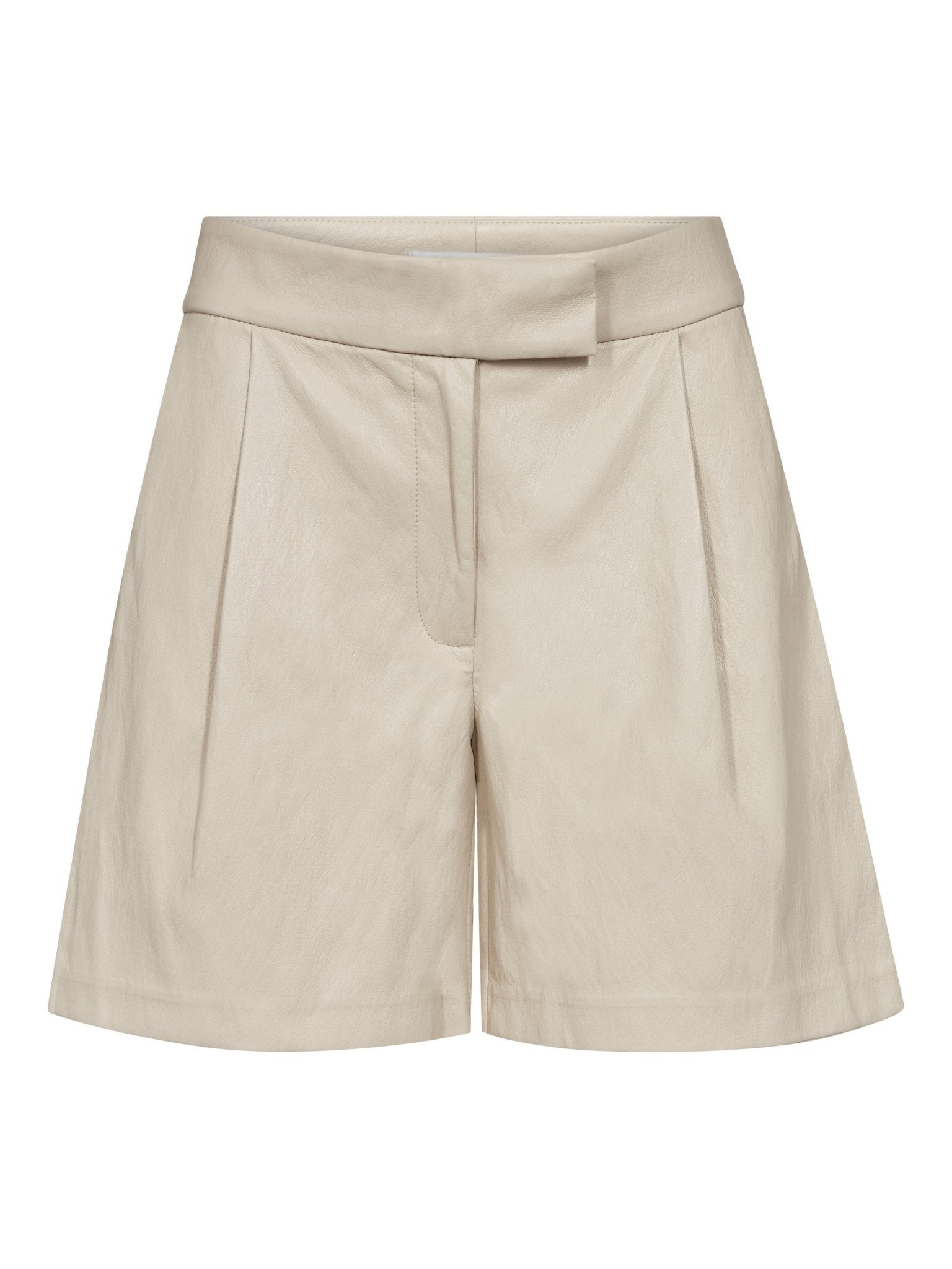 GittCC Pleat Shorts - Bone - Co'couture