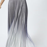 GlitterCC Plissé Skirt - Silver - Co'couture