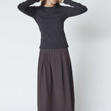 GrannyCC Embroidery LS Tee - Black - Co'couture