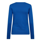 GrannyCC Embroidery LS Tee - New Blue - Co'couture