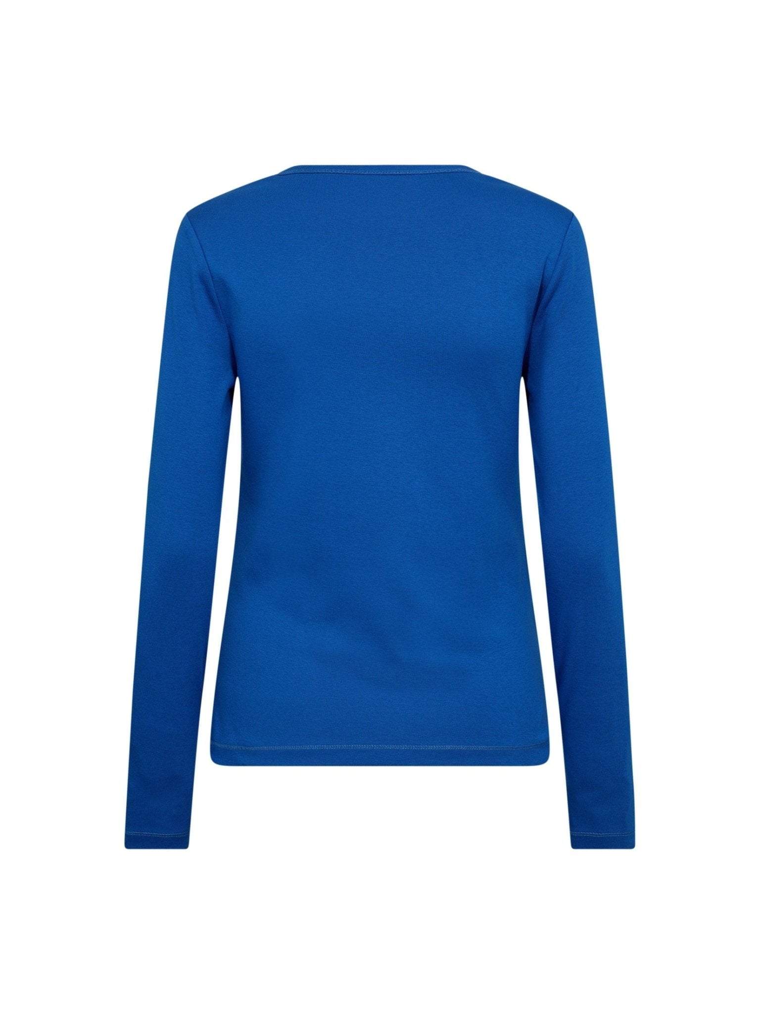 GrannyCC Embroidery LS Tee - New Blue - Co'couture